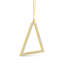 4.75'' Handmade Geometric Metal Holiday Shaped Ornament-46478649