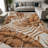 1PC Vintage Brown Tropical Palm Leaf Botanical area rugs for Living Room, Soft and Comfortable, Suitable for all seasons, easy-to-maintain, machine washable Indoor floor mat, Under Table Farmhouse suitable for dining room, bedroom, entryway, patio,-129886379
