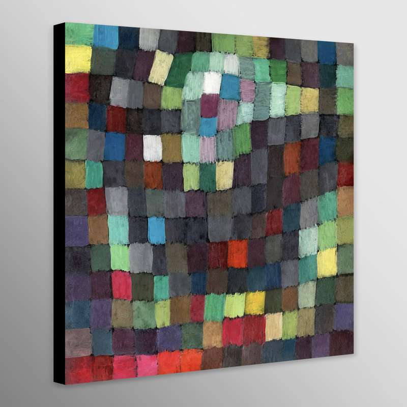 May Picture by Paul Klee - Wrapped Canvas Art Prints, 97cm H x 97cm W