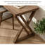 Bureau simple en bois de pin massif avec bibliothèque-1106466342