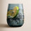 Colored U Crystal Drinking Glass