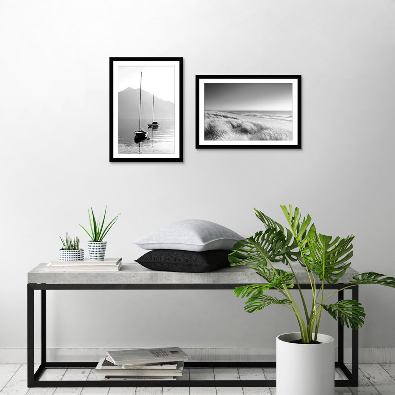 Cadre photo Andreyna, à suspendre au mur ou sur une table, Noir, 16 po x 20 po