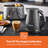 GEEPAS 1.7L Cordless Electric Kettle Textured Kettle with 360° Rotational Base 2200W Argyle