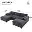 Canapé modulaire 86,5 po Chenille-1234401557