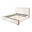 Lit EK en chenille et noyer-1101454181
