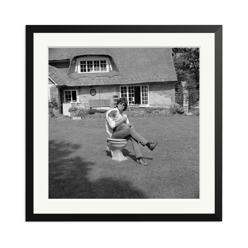 Keith at Redlands, 25" H x 25" W, Black