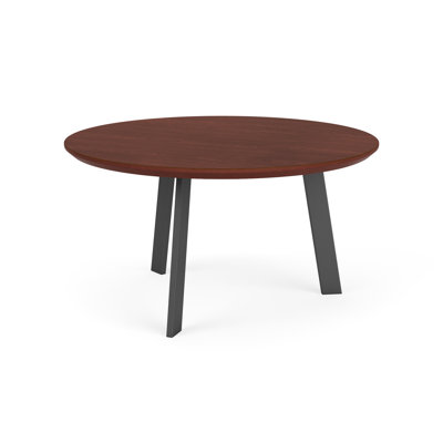 Luxe Conversational Table Steel Legs 30" Dia High Pressure Laminate Top