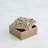 Pebbles Square Box-Bronze