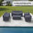 Arlington Wicker Outdoor Conversation Set Group Seating Patio Furniture Covers