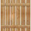 TimberCraft 5 3/8 "planches espacées avec des planches et des lattes, Western Red Cedar (par paire)-36421235-36421265
