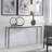 59 " W Glass Top Console Table