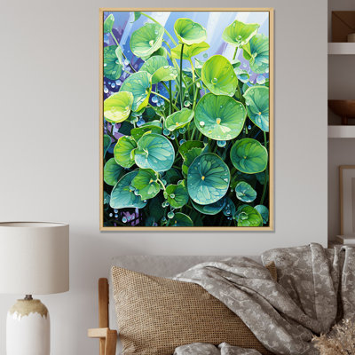 «Green Realistic Charm I», reproduction sur toile