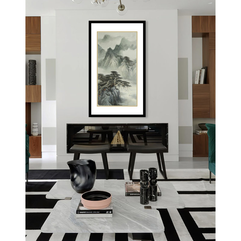 The Pine Tree by Chen Xiaoping  - Single Picture FramePainting