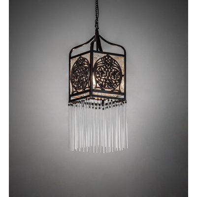 Luminaire suspendu carré à 1 lumière Celtic