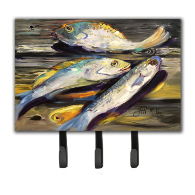 Porte-clés de poisson sur le dock