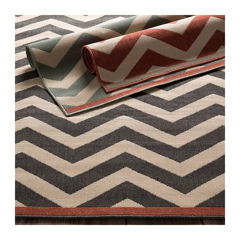 Devries Chevron Indoor Rug, Rectangle 2'3" x 4'6"