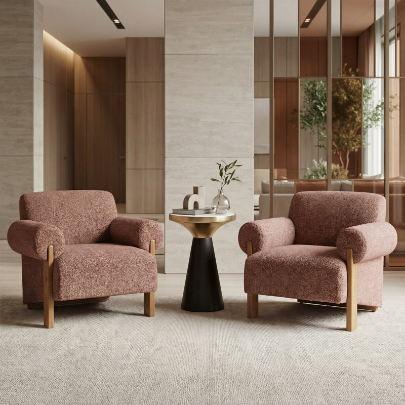 Chaise d'appoint Verity - cuivre
