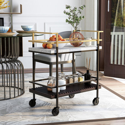 Mariani Metal Bar Cart