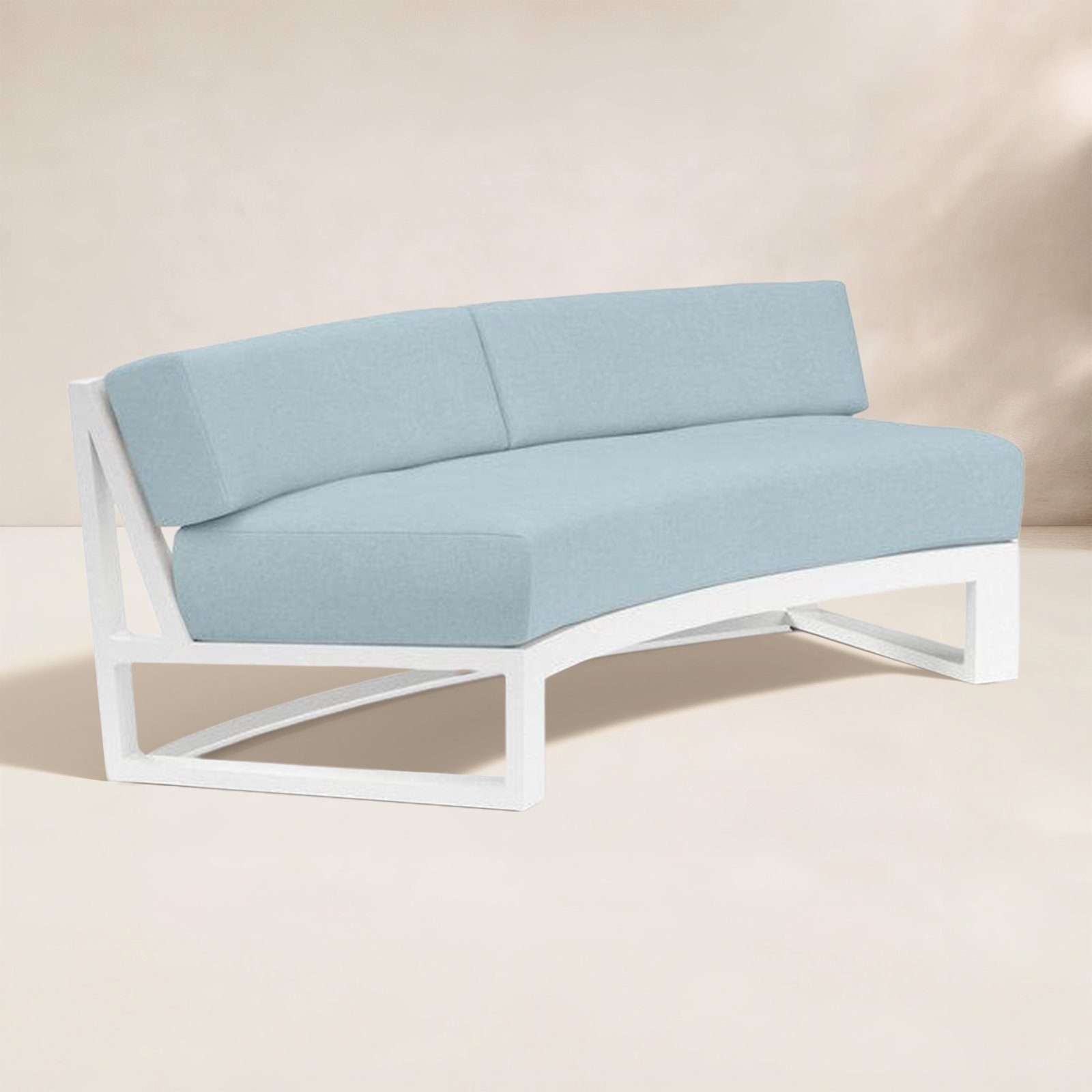 Camela 69" Sunbrella® Patio Loveseat, Canvas Skyline Sunbrella®