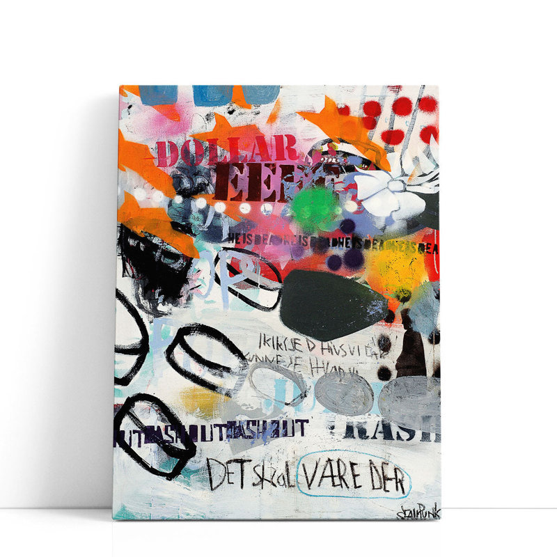 Disques - reproduction d'art sur toile, H 32 po x l 24 po