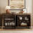 Eaton Farmhouse TV Stand With 2 Cabinets And 6 Drawers, Modern Entertainment Center For Living Room, Bedroom Or Entryway, Closed Media Storage Furniture, Brown-1133221624