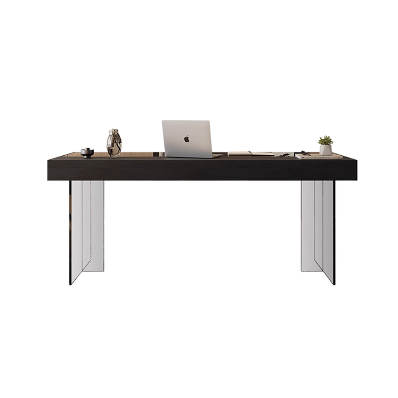 Modern High-end Storage Drawer Computer Desk, 29.52" H x 78.74" W x 27.55" D