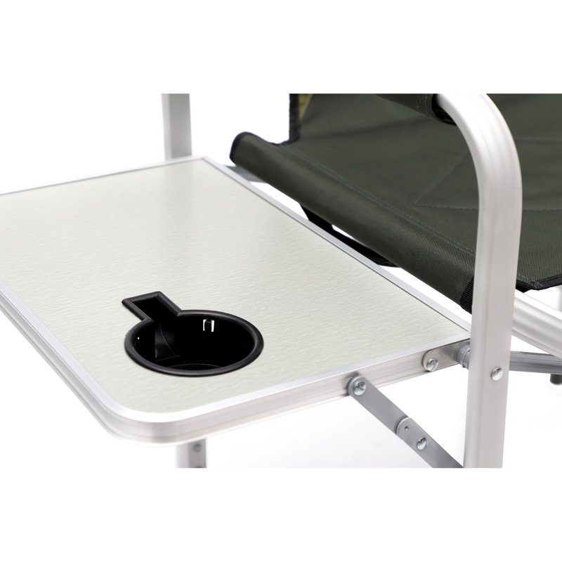 Chaise d'extérieur avec table d'appoint et rangement