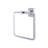 Capri 3 Piece Wall Mounted Brass Bathroom Hardware Set-56460987