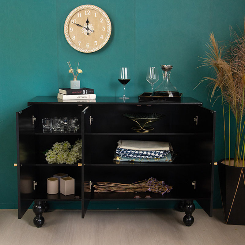 Vintage Solid Wood Entryway Cabinet