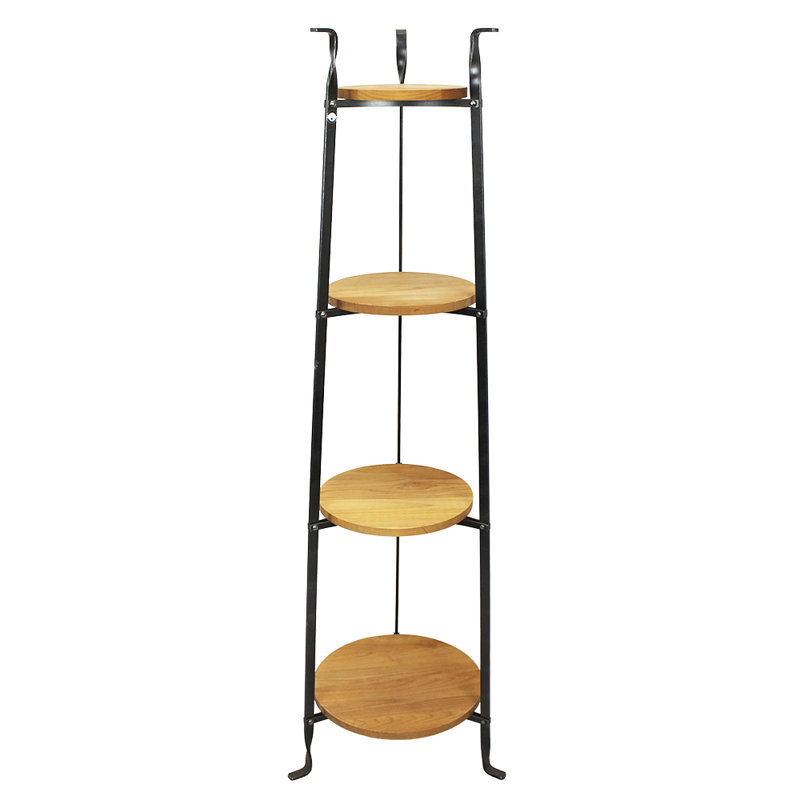 Premium Alder Wood Shelves For 4-tier Designer Stands
