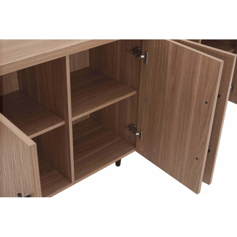 Buffet cannelé 65 po en érable, Érable