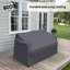 Housse pour causeuse d'extérieur en aluminium Armando