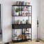 Izek 180cm H x 90cm W Solid Wood Etagere Bookcase