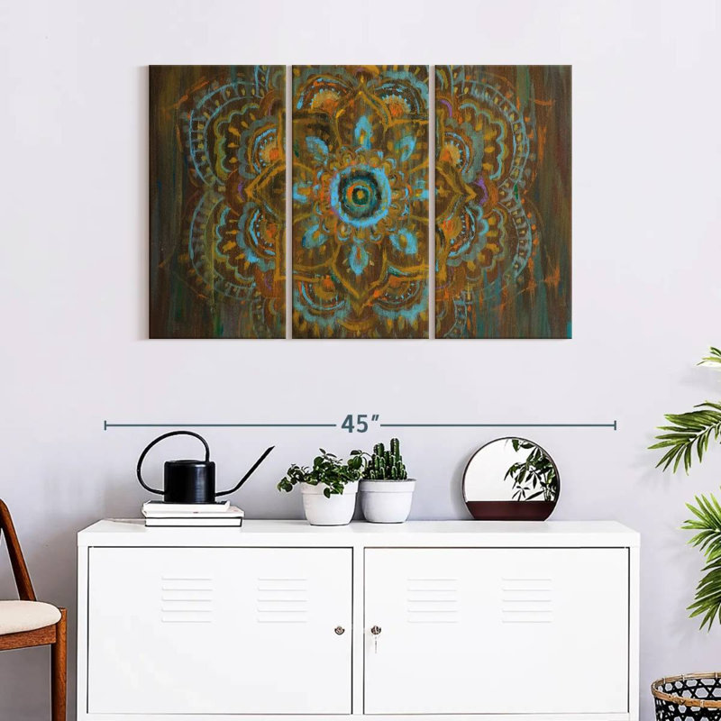 Ensemble de 3 pièces Bombay, H 24 po x l 38 po x P 1,25 po