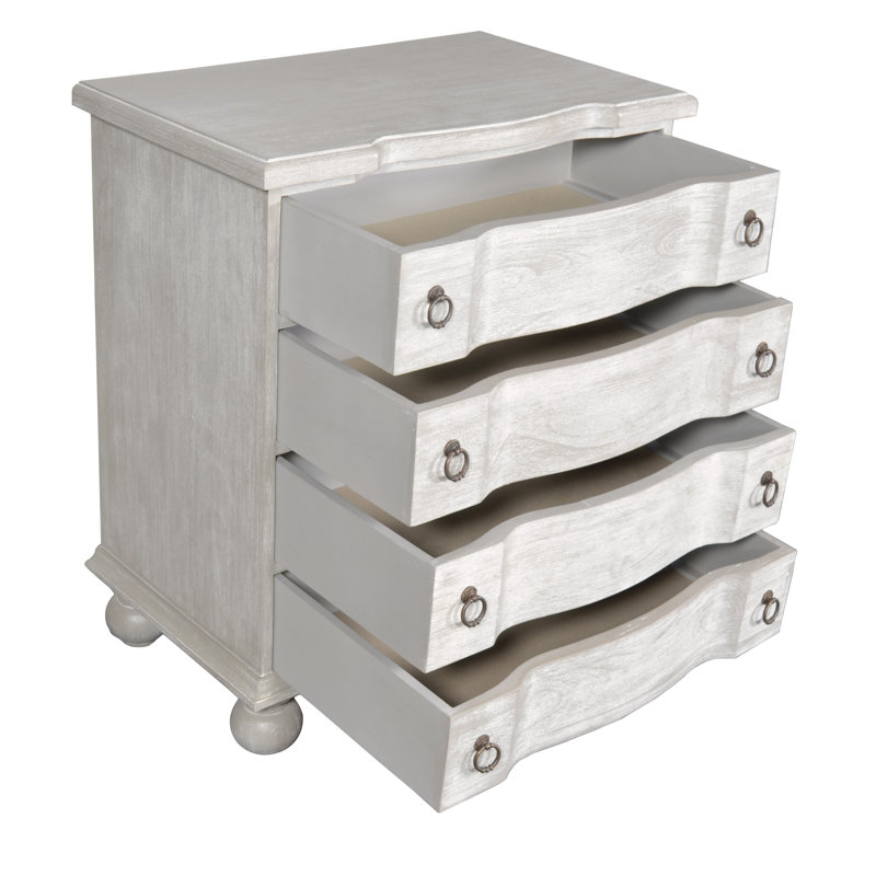 Table de chevet mystique gris Biltmore