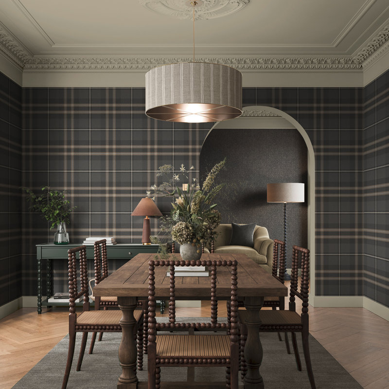 Superfresco Easy Eildon Weave Wallpaper, Black
