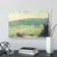 Landscape at Saint-Ouen by Georges Seurat - Wrapped Canvas-64020318