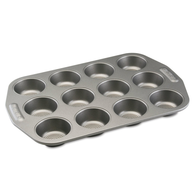 Circulon Nonstick Bakeware Mini Loaf Pan, 6-Cup, Gray 