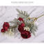 2 pièces de fleurs artificielles roses-1168800611