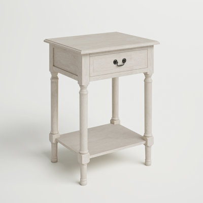 Peters End Table with Storage