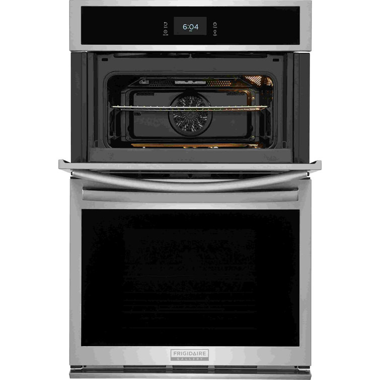 Frigidaire Gallery 27 Microwave Combination Wall Oven with Convection in  Black Stainless Steel