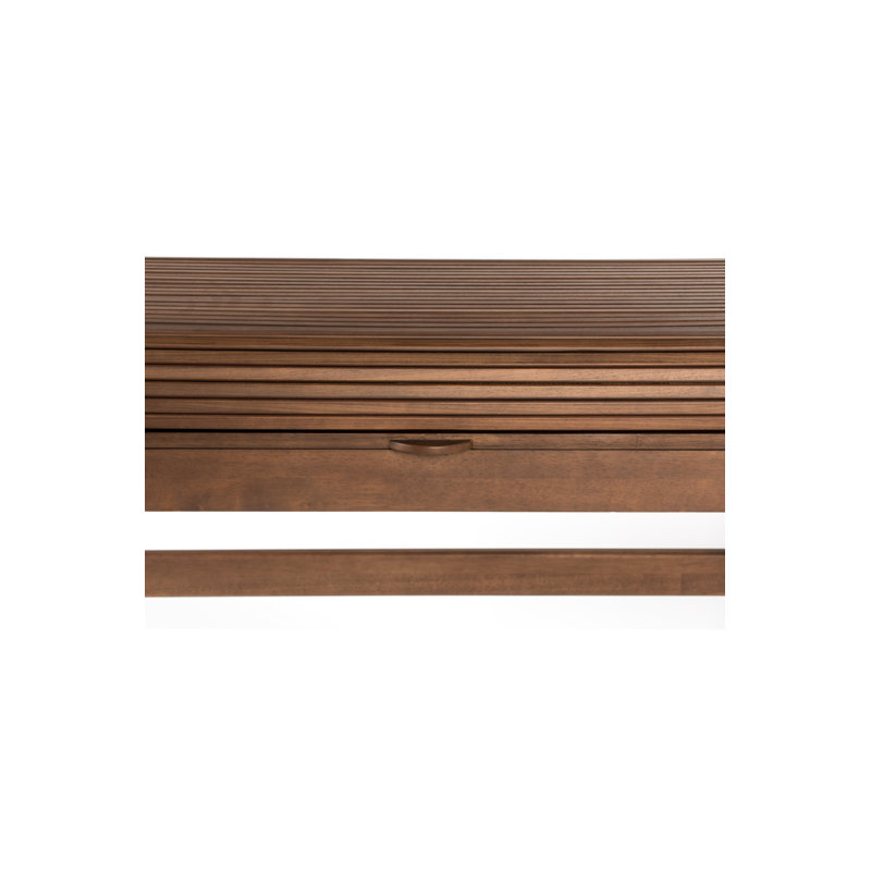 Barbier Solid Wood Writing Desk, Brown