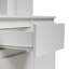 Armoire garde-manger de 74 po avec station de charge, buffet avec placards autoportants avec tiroir, garde-manger moderne avec support à micro-ondes pour la cuisine, le salon, la salle à manger-1110209638