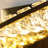 Bath Bar Twisted Crystal LED Wall Light