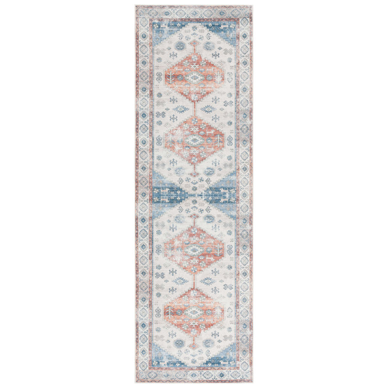 Raynika Performance Machine Washable Southwestern Rug, Runner 2'6" x 8'