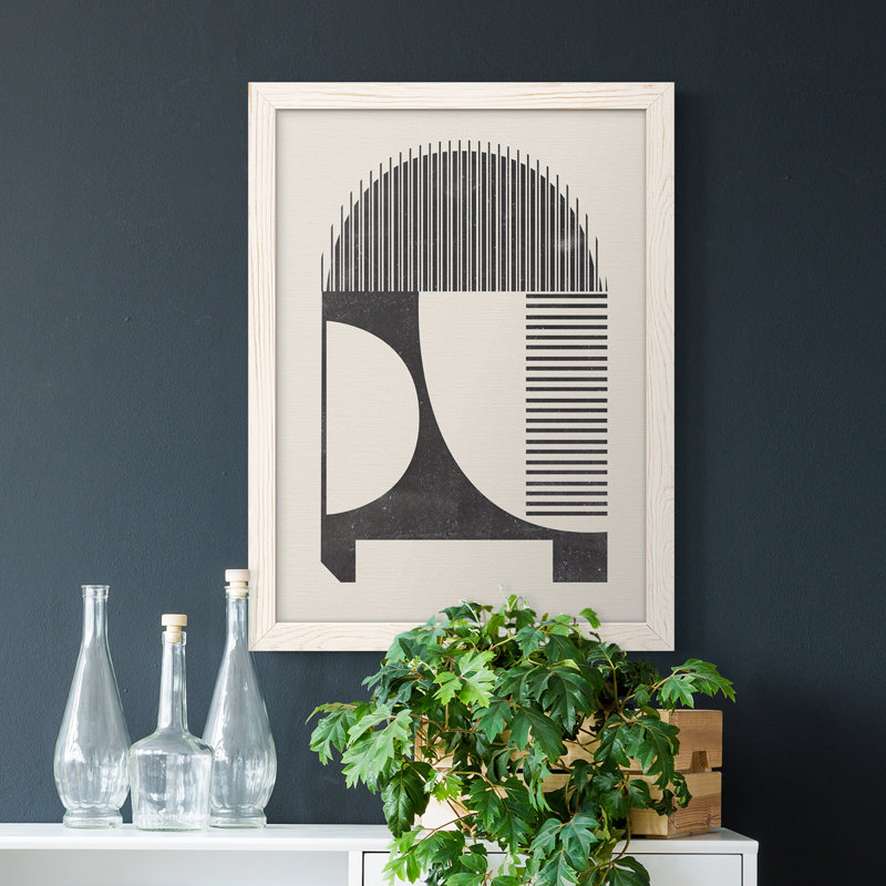 Toile encadrée Premium Inconnu Space IV - Prêt à être accroché, Cadre blanc, H 31 po x l 44 po x P 1 po
