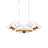 Grand Lotus 6 - Light Dimmable Geometric Chandelier-63992214