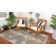 Barnesville Geometric Machine Made Power Loom Polypropylene Indoor / Outdoor Area Rug in Multi/Blue/Brown/Orange/Green