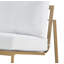 Fauteuil d'appoint sans accoudoirs Elle Decor Mirabelle-29308869
