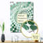 Miroir mural Casares - Abstract Spirals MIR138053-658661573